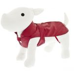 FERRIBIELLA IMPERMEABILE POCKET per cani Color Rosso - 43 cm