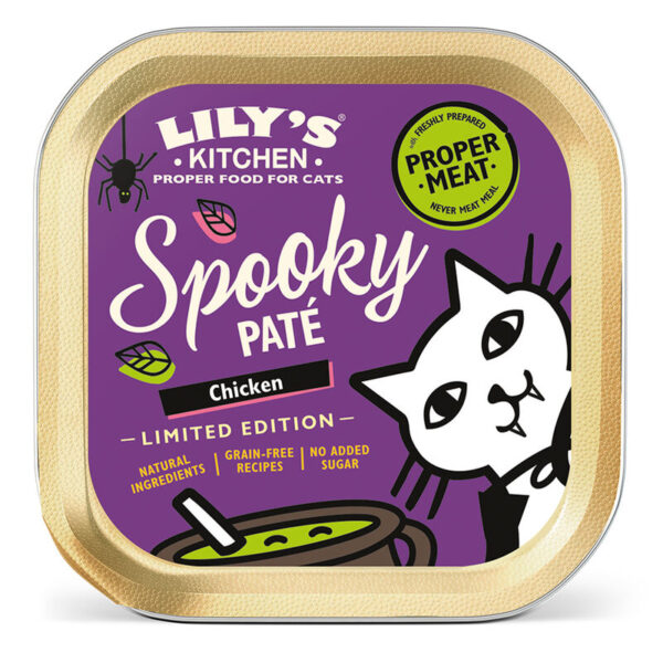 Lily's Kitchen LIMITED EDITION HALLOWEEN SPOOKY Patè per Gatti