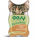 Oasy Gatto Delicatesse Patè con Pollo