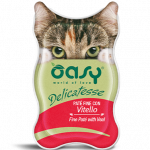 Oasy Gatto Delicatesse Patè con Vitello