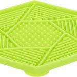 TRIXIE Lick’n'Snack Tappetino da leccare per Cani e Gatti - Verde (17 cm)