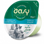 OASY More Love Tonno con Canestrello in Salsa Naturale per gatti