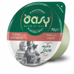 OASY More Love Tonno con Gamberetti in Salsa Naturale per gatti