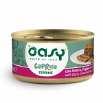 OASY CAPRICE TERRINE per Gatti con Anatra Fegato e verdure