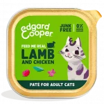 Edgard&Cooper "Feed me real" Agnello e Pollo per Gatti