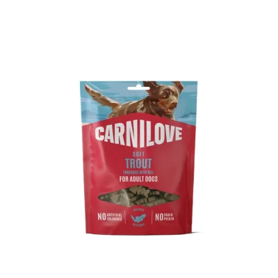 CARNILOVE SNACK SEMIUMIDO TROTA con ANETO