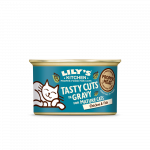 Lily's Kitchen TASTY CUTS IN GRAVY for Senior Cats Chicken & Ocean Fish bocconcini in salsa