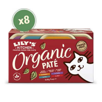 Lily's Kitchen Umido gatto Organic Patè Multipack