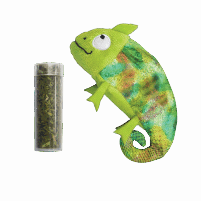 KONG Refillables Gioco per Gatti Camaleonte