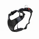 PRATIKO Pettorina Active Hanatomika Bulldog con chiusura sulla Schiena Nera