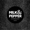 MILK AND PEPPER Collari Collier Stardust - Black - 30 cm x 1,5 cm