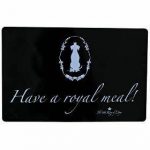 TRIXIE Tappetino sotto ciotola "Have a royal meal!"