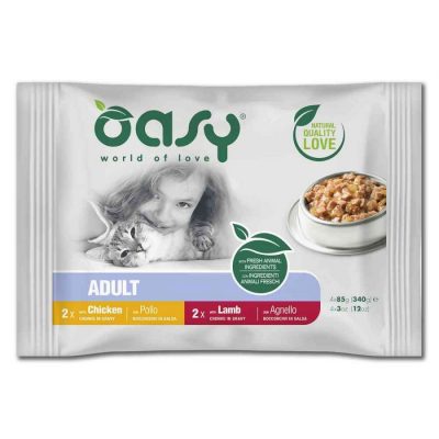 Oasy Bocconcini in salsa Multipack Adult Meat
