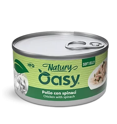 Oasy Natury Soft Jelly Pollo con Spinaci
