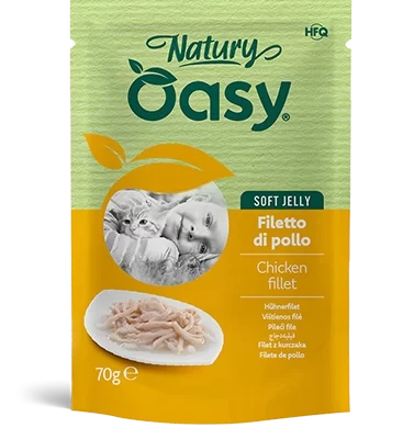 OASY Natury Soft Jelly buste filetto di pollo