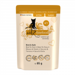 Pets Nature Cats Finefood N° 07 Kitten Manzo e Vitello - 85-gr