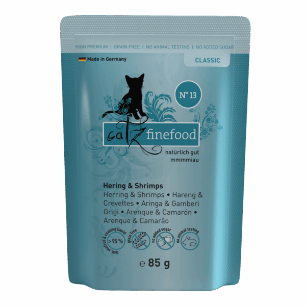 Pets Nature Cats Finefood N° 13 Aringa e Granchio