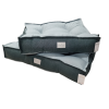 Anteprima Materasso per cani Robert - 75*60*17 verde salvia/verde scuro
