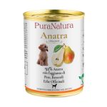Dalla Grana Pura Natura Umido completo per cani Anatra e Pere