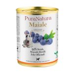 Dalla Grana Pura Natura Umido Cane Maiale con mirtilli