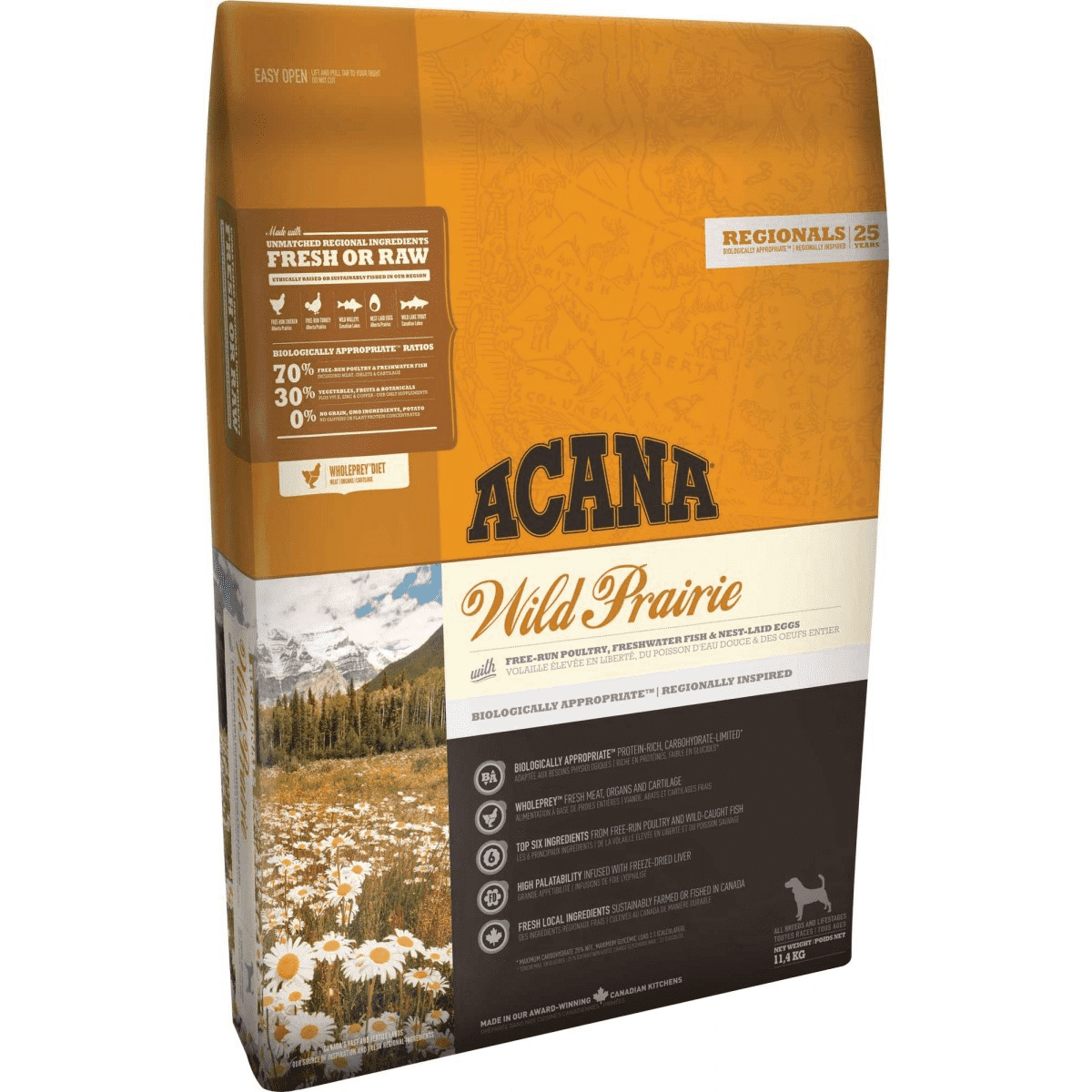 Acana Wild Prairie Acana Regionals Acana Wild Prairie 11.4 Kg