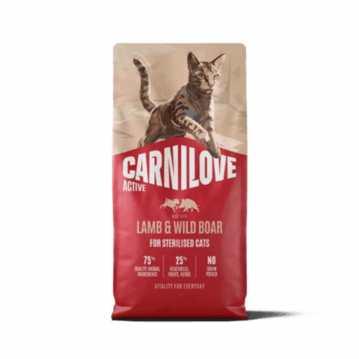 Carnilove Gatto Sterilizzato Agnello e Cinghiale