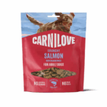 CARNILOVE SNACK CRUNCHY SALMONE MIRTILLI