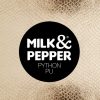 MILK AND PEPPER Guinzagli Laisse Python - Gold