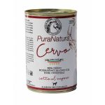 DALLA GRANA PURA NATURA UMIDO PER CANI CERVO E RIBES NERO - 150-gr