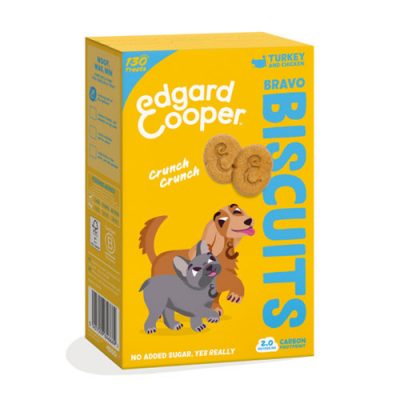 Edgard Cooper Biscotti per Cani con Pollo e Tacchino