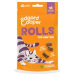 Edgard Cooper Rolls Chicken Turkey Snack Morbidi per Gatti con Pollo e Tacchino