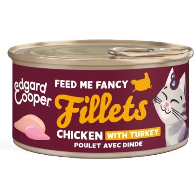 Edgard & Cooper Sfilaccetti Pollo e Tacchino
