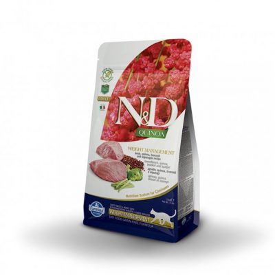 farmina nd adult weight management quinoa e agnello