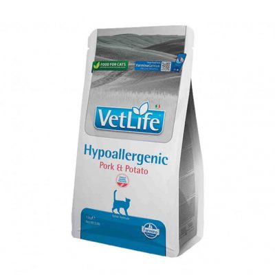 Farmina Vet life hypoallergenic gatto maiale e patate