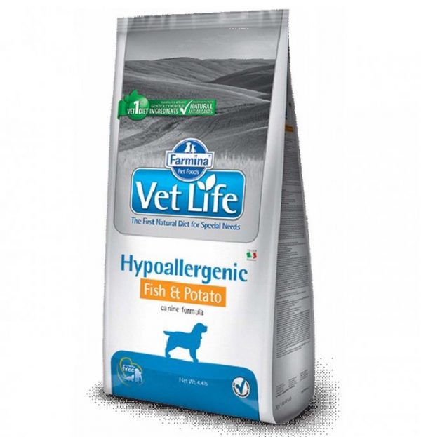 Farmina Vet Life Cane hypoallegenic Pesce e Patate