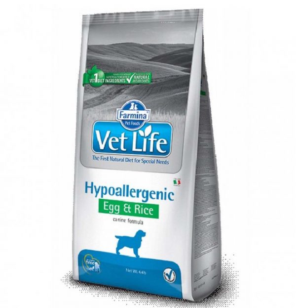 Farmina Vet Life Cane Hypoallergenic Uova e Riso