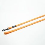 PET TRIBE Guinzaglio con Bordo Fluorescente Arancione