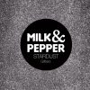 MILK AND PEPPER Collari Collier Stardust - Titan - 35 cm x 2,0 cm