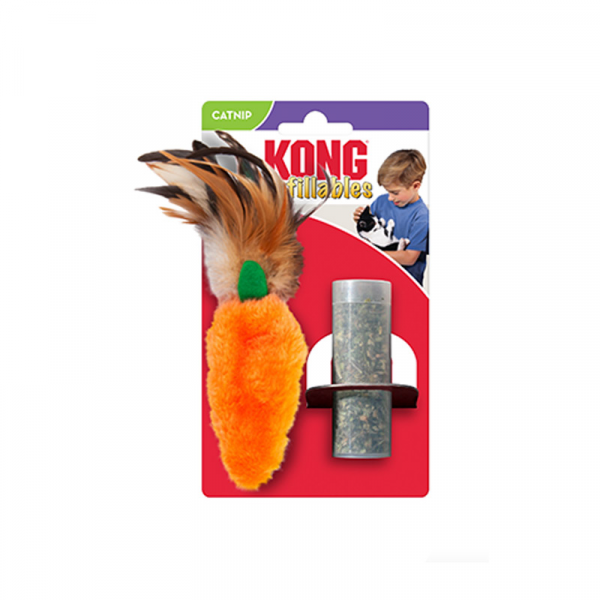 Kong Peluche carota per gatti