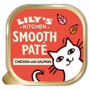 Lily's Kitchen Smooth Patè Pollo con salmone Umido Gatto