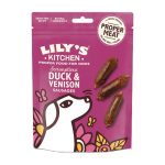 Lily's kitchen snack per cani SALSICETTE ANATRA E CERVO - DUCK & VENISON SAUSAGES