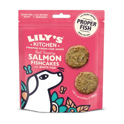 Lily's kitchen biscotti di pesce con salmone e pesce bianco