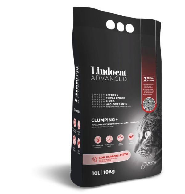 Lindocat advanced clumping plus carboni attivi