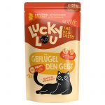 Lucky Lou Adult Umido Gatto - Adult Pollame e Trota con Pera