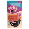 Lucky Lou Adult Umido Gatto - Adult Pollame e Anatra con Zucca