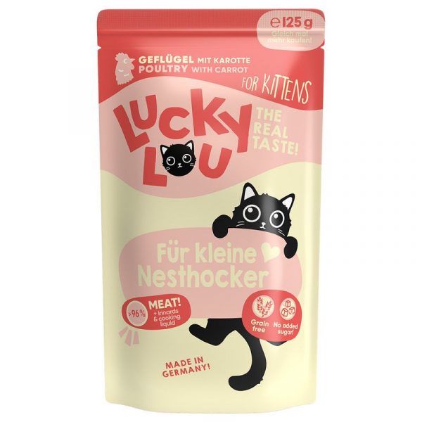 Lucky lou kitten pollo con carote