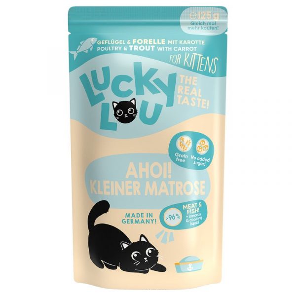 Lucky lou kitten Pollame e trota