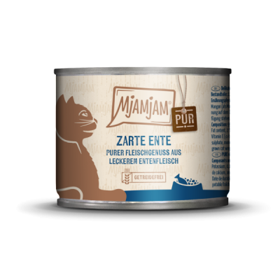 MjaMjam Umido Gatto Pura Anatra lattina