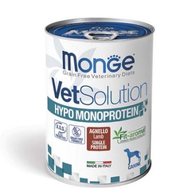 Monge Vet Solution Hypo Monoproteico Agnello Umido Cane