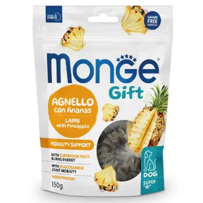 Monge Gift Agnello con Ananas Snack Cane